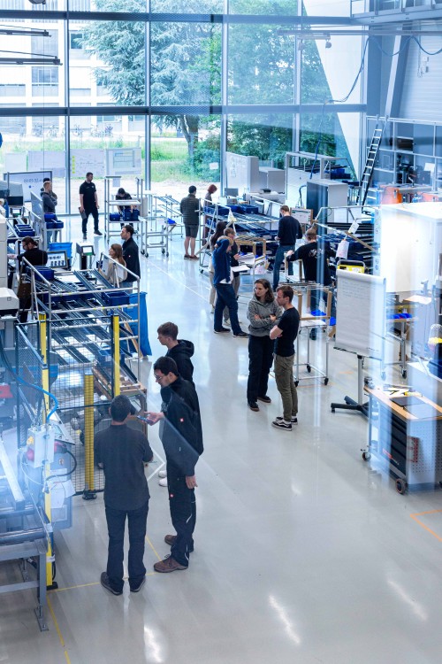 Probebetrieb in der FlowFactory