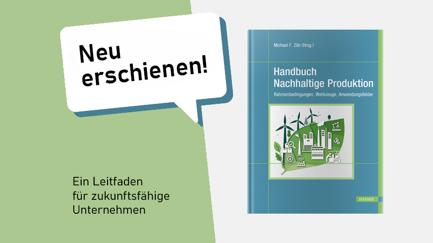 Buchcover Handbuch Nachhaltige Produktion